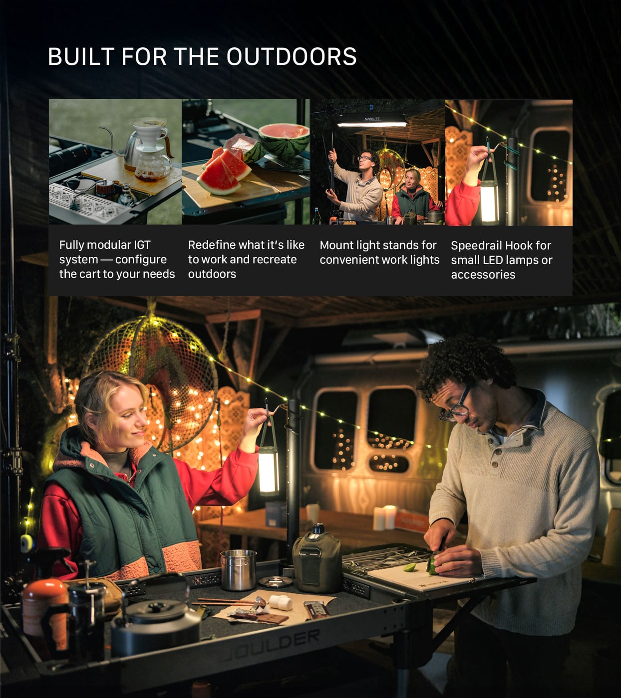 Built for the outdoors