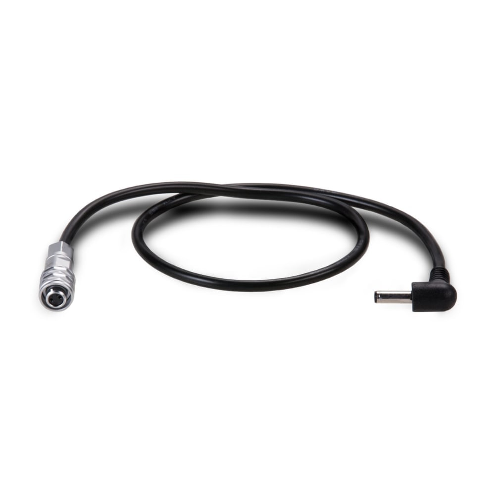 Micro DC from the handle, 2-pin into the camera