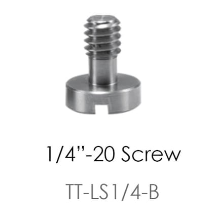 Slotted head and 1/4-20 thread