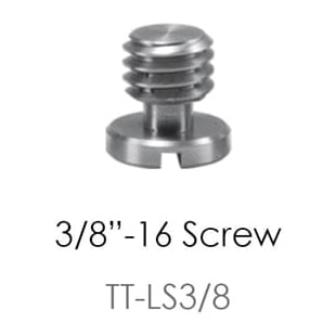 Slotted head and 3/8-16 thread