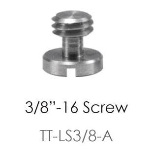 Slotted head and 3/8-16 thread