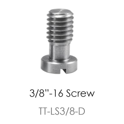 Slotted head and 3/8-16 thread