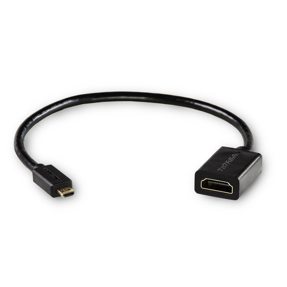 From Micro HDMI to a full HDMI socket