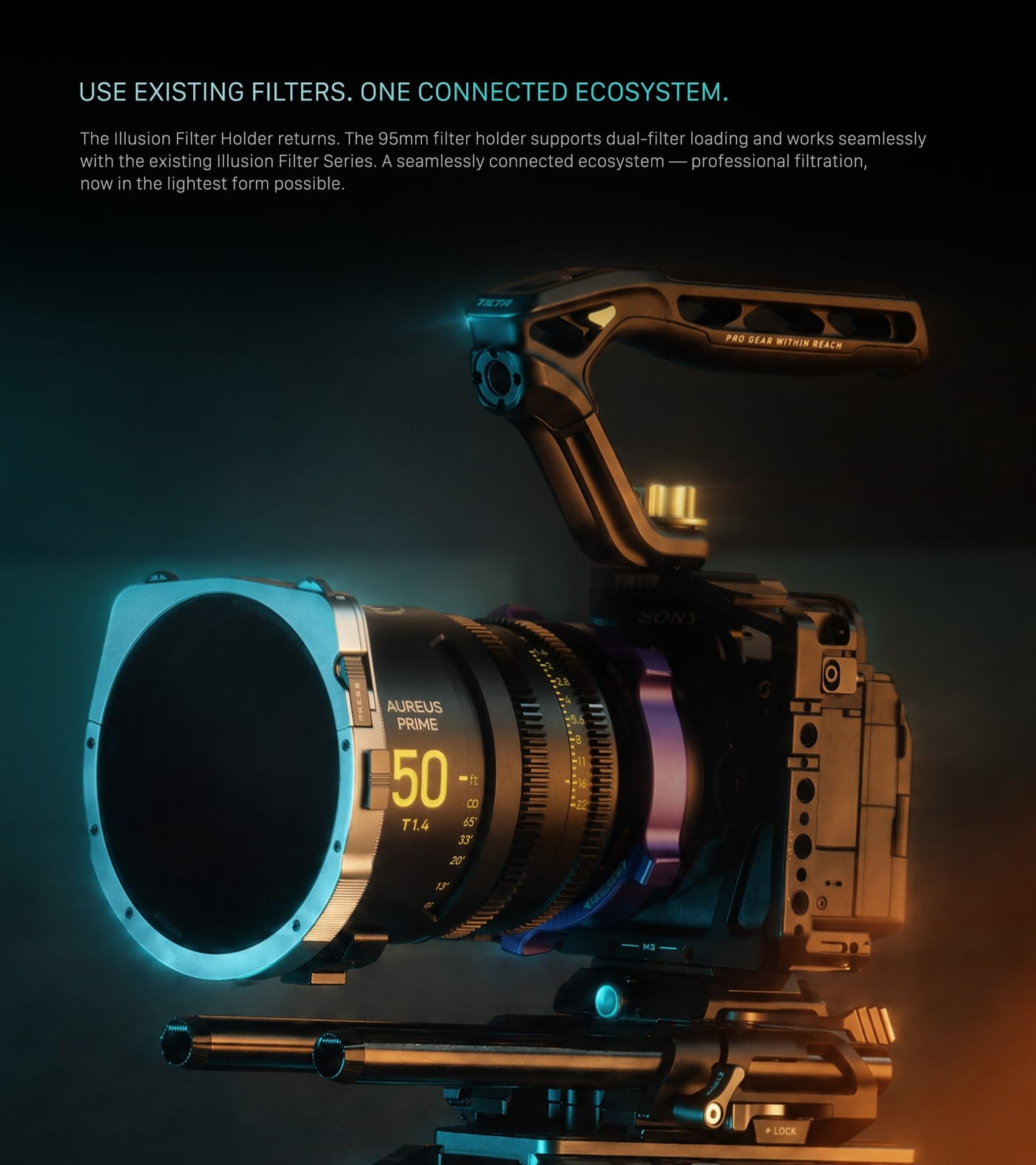 Existing filters, one connected system