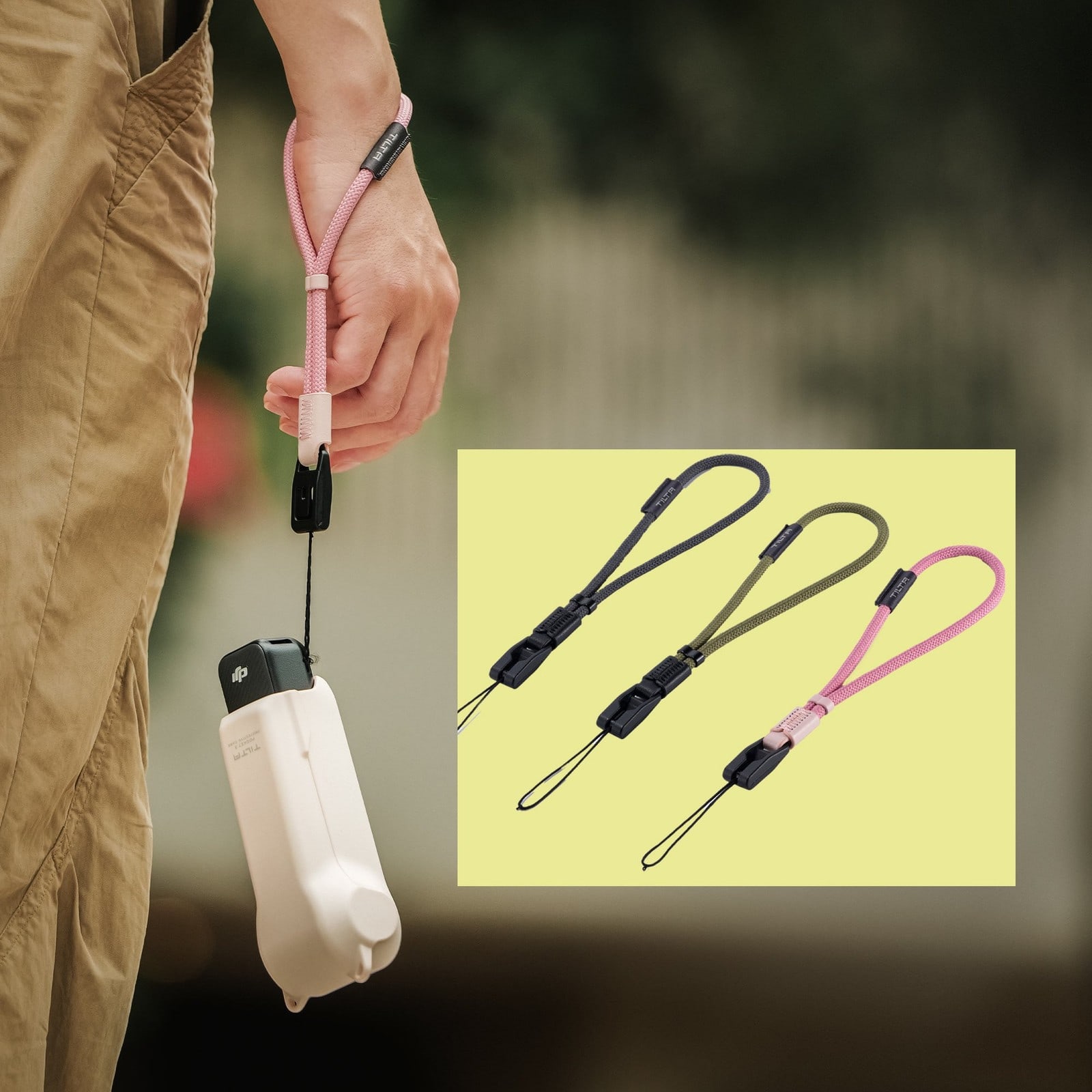 Snap Lock wrist strap