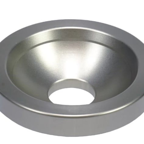 Standard 100 mm bowl on the slider
