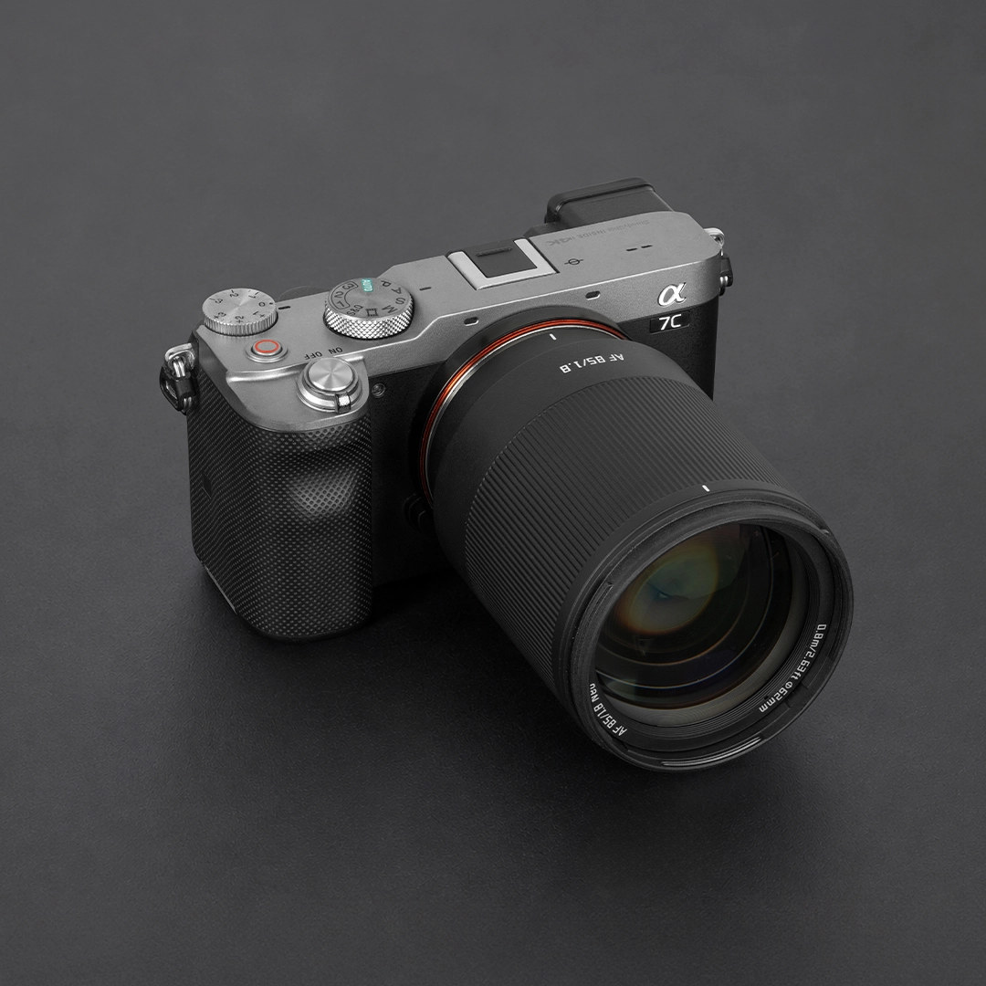 TTArtisan AF 85mm F1.8 Neo mounted on a Sony A7C