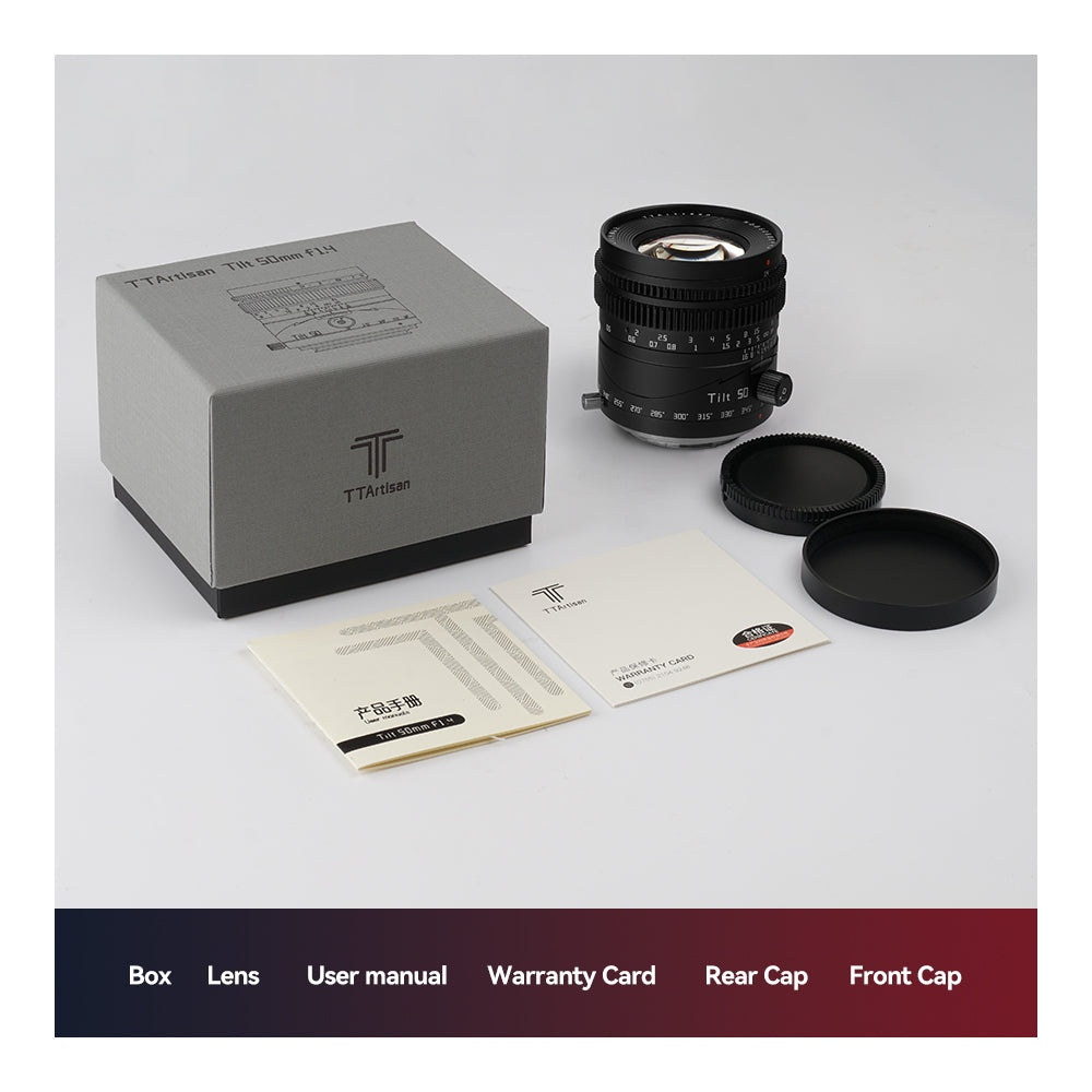 TTArtisan Tilt 50mm F1.4