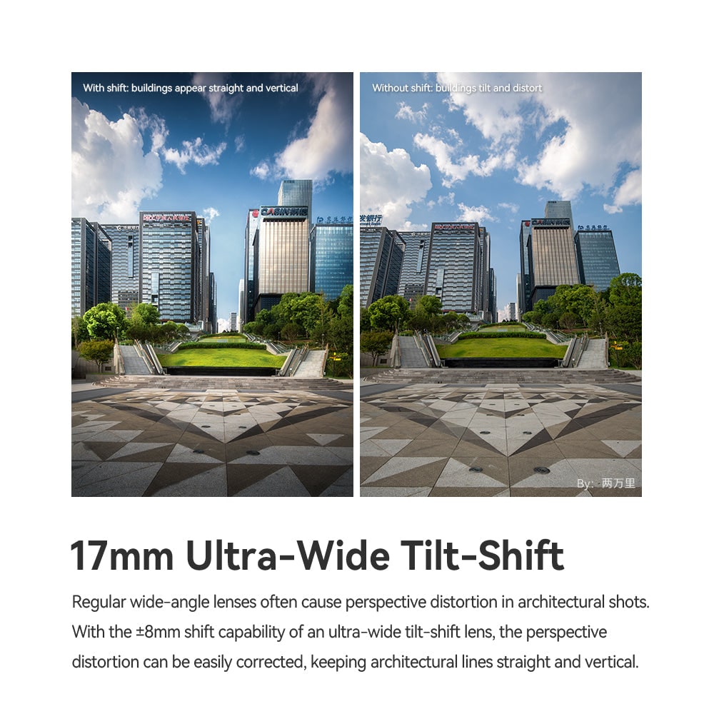 TTArtisan Tilt-Shift 17mm F4