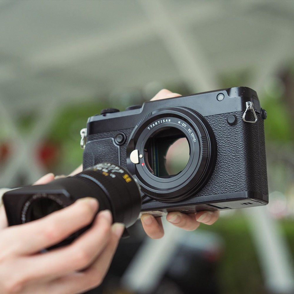 TTArtisan C06B Leica M – Fujifilm GFX – Mounting a Leica M lens