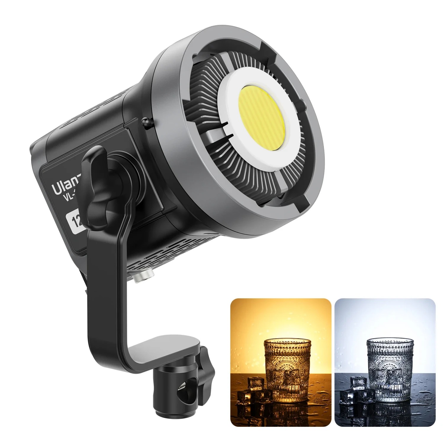 Ulanzi VL-120Bi – 2700–6500 K without filters