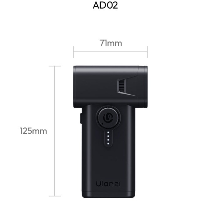 Ulanzi AD02 STORM Electric Air Duster II – Smaller than a smartphone