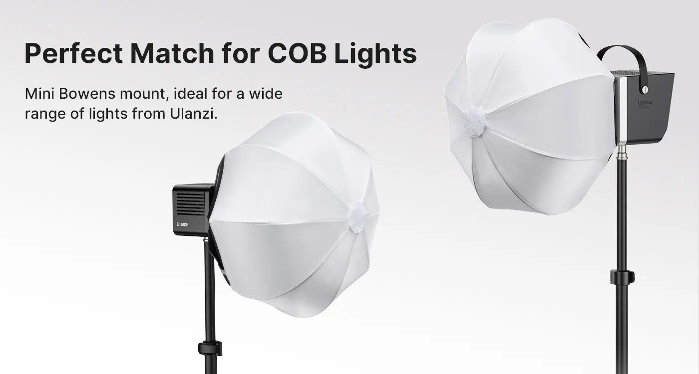 Ulanzi AS-L30 Lantern Softbox – Made for Ulanzi COB lights