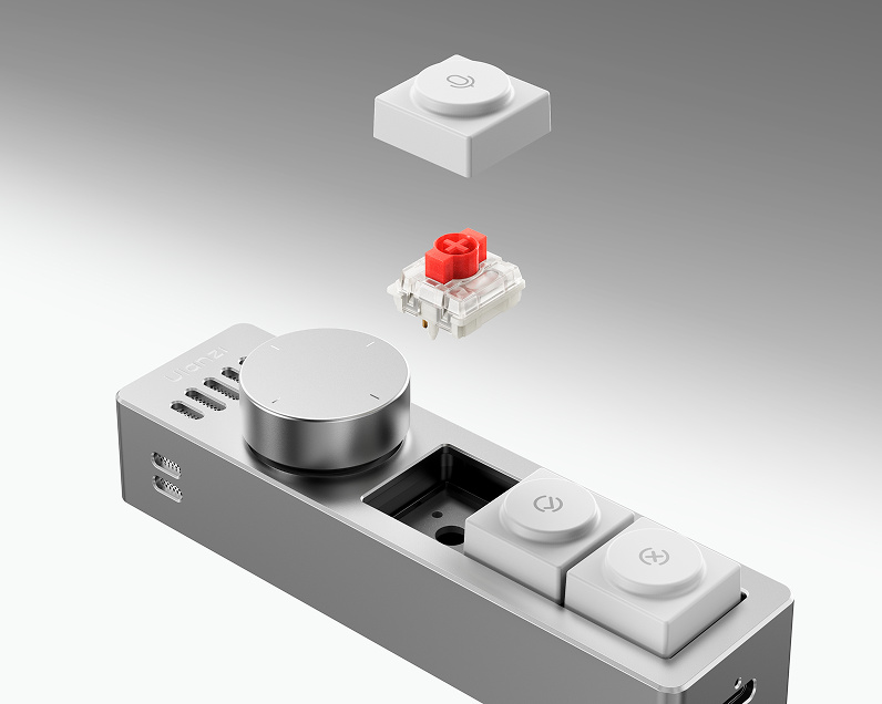 Ulanzi AU05 Vibe Key – Hot-swap switches and keycaps