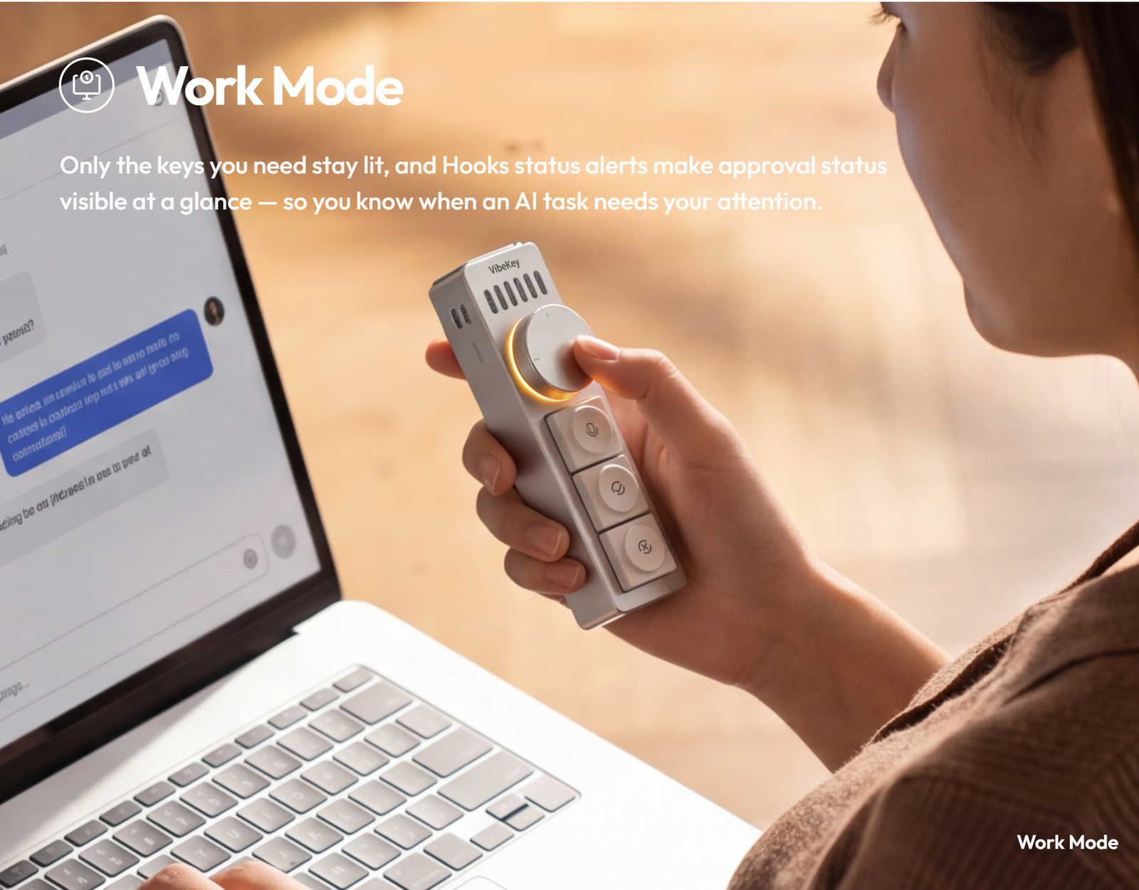Ulanzi AU05 Vibe Key – Work Mode