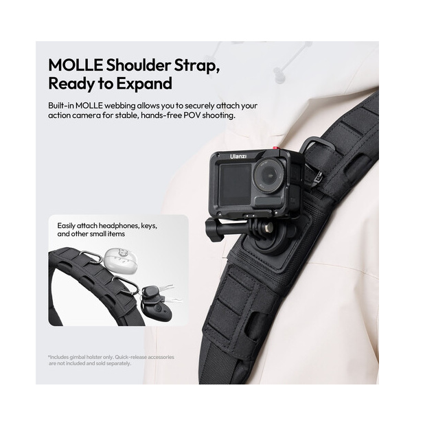 Ulanzi CB01 Camera Gimbal Holster – MOLLE, vests and belts