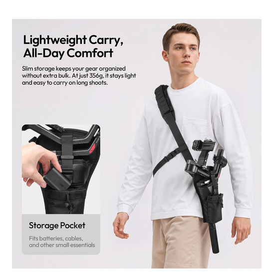 Ulanzi CB01 Camera Gimbal Holster – A pocket for small items