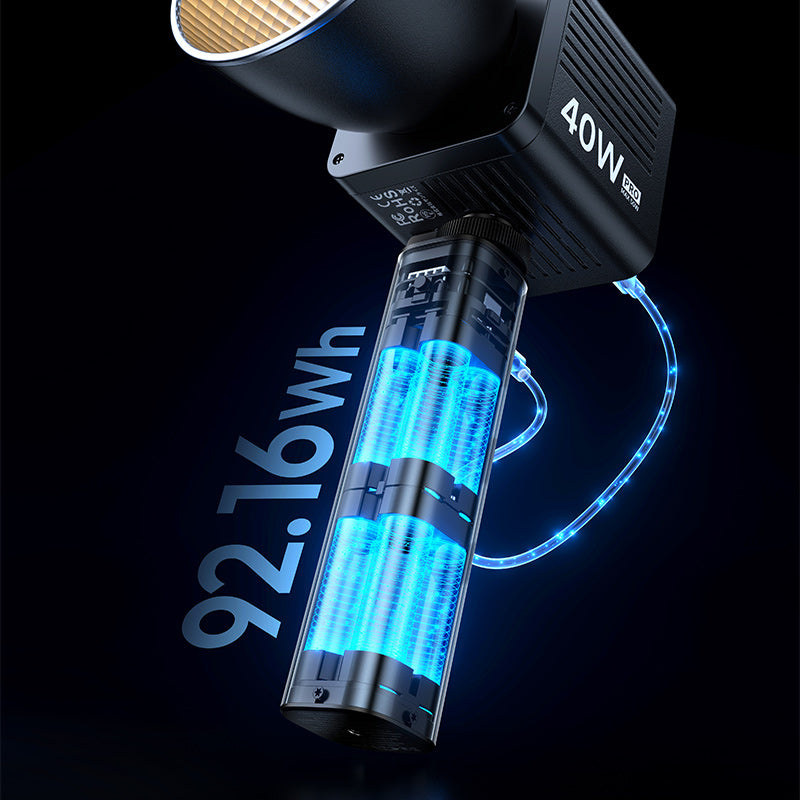 Ulanzi BG5 rukojeť s akumulátorem – 92.16 Wh for the entire shoot