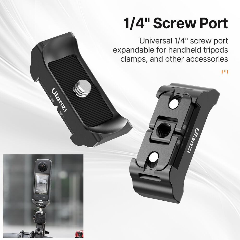 Ulanzi 3v1 adaptér pro Insta360 X2/X3 – 1/4″-20 thread