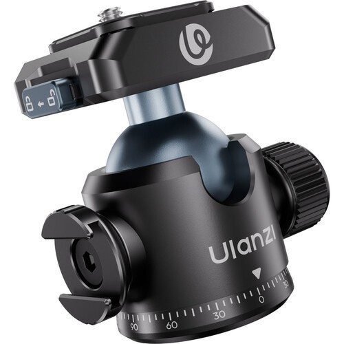 Ulanzi T100 Uka kulová hlava – Ball head with 360° pan and ±90° tilt