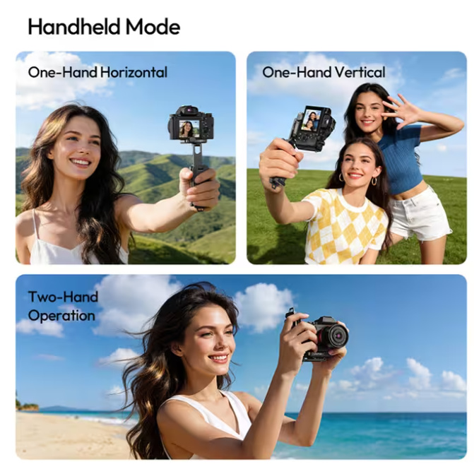 Ulanzi CO81 stojan pro fotoaparát – Handheld mode