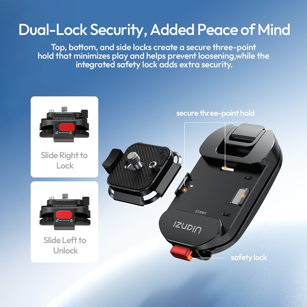 Ulanzi UKA13 – Three-point locking