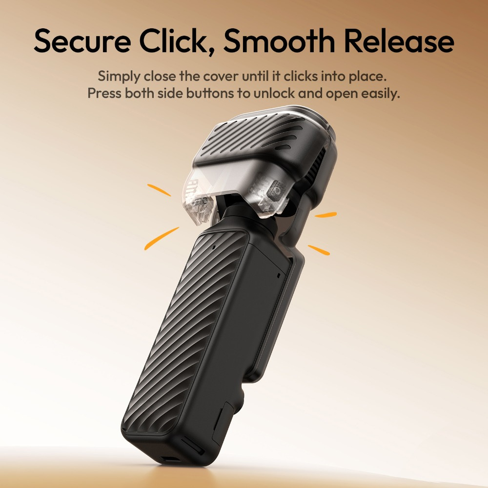 Ulanzi PK18 – Clicks shut, opens with two buttons