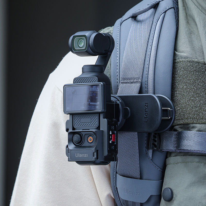 Ulanzi CK02 CKa Quick Release Backpack Clip – Camera on a backpack strap