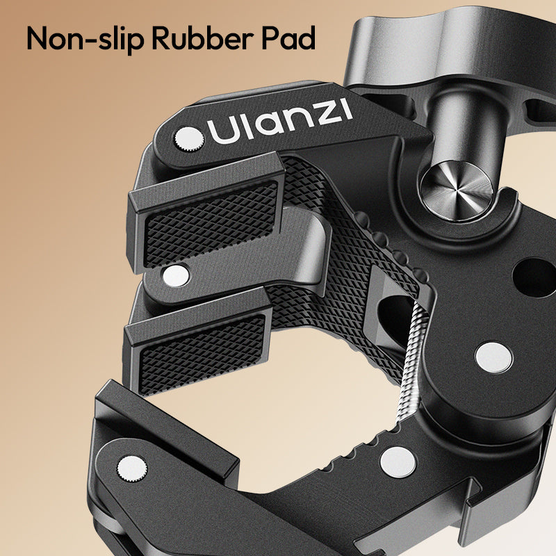 Ulanzi CO78 Super Clamp – Non-slip rubber pads