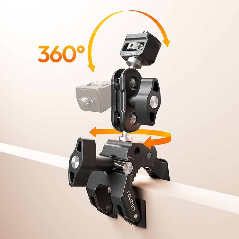 Ulanzi CO78 Super Clamp Kit – Magic arm with a dual ball head