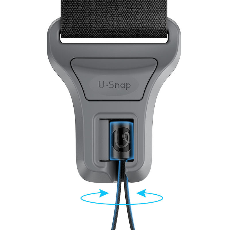 Ulanzi CSS1 U-Snap Camera Shoulder Strap (Shadow Black) – Connectors that prevent tangling