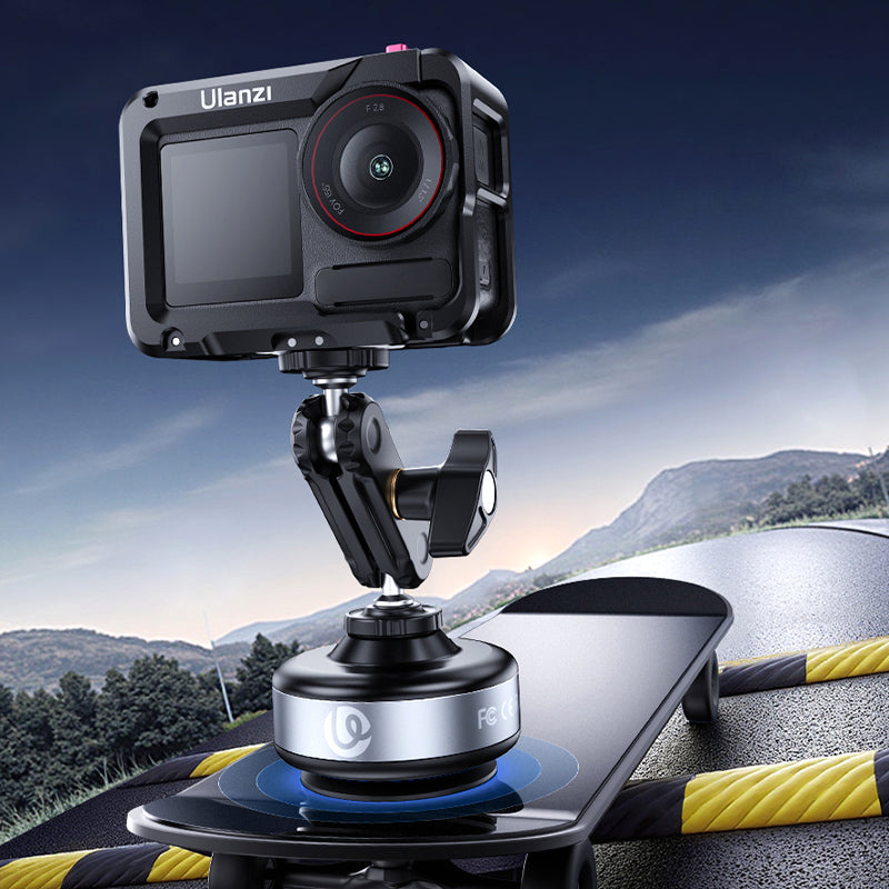 Ulanzi SK-23 přísavná základna – Camera on windshield and dashboard