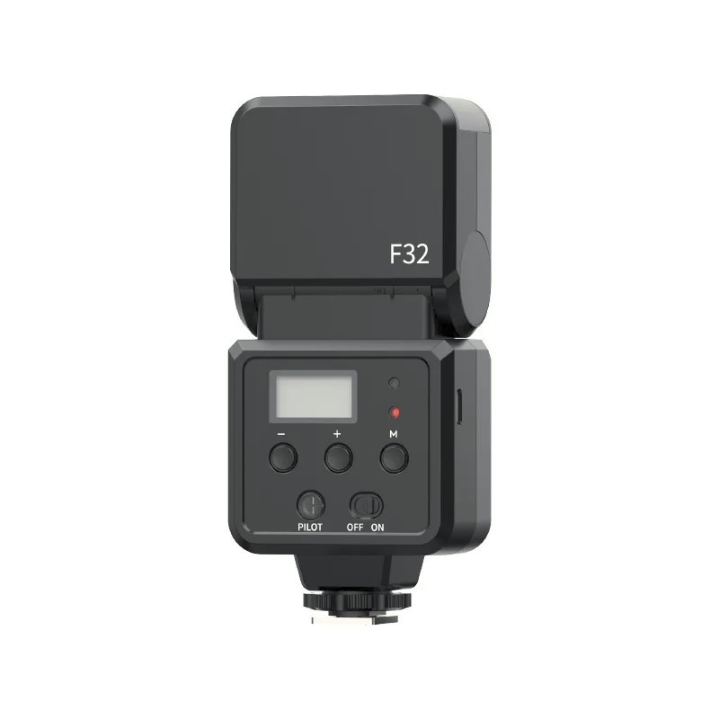 Ulanzi F32 V2 blesk – Controls on the back