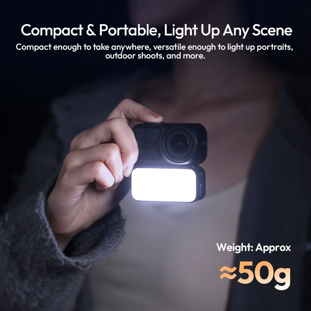 Ulanzi LM25 – Small and light for travel