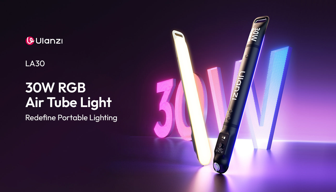 Ulanzi LA30 nafukovací RGB trubicové světlo