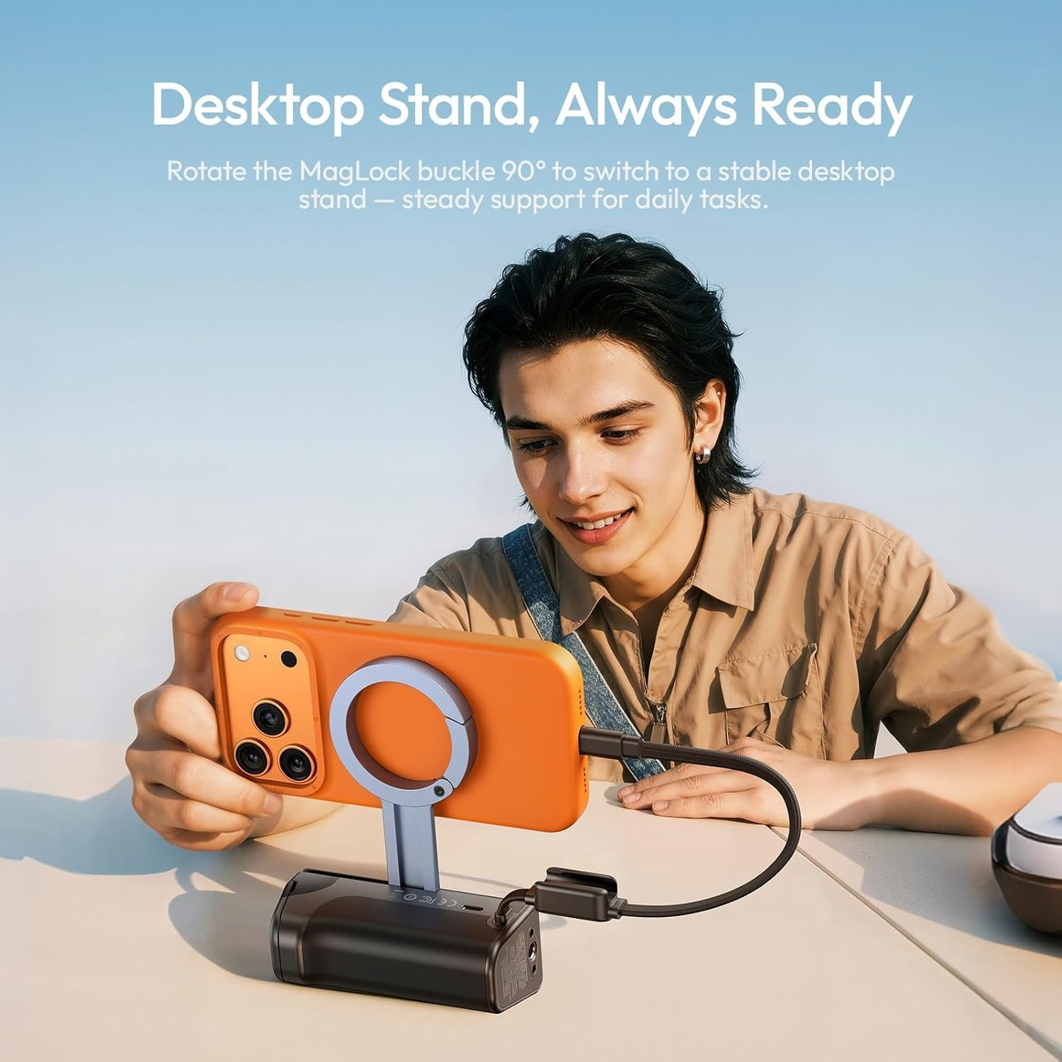 Ulanzi MG13 MagLock Power Grip – Desktop stand, always ready