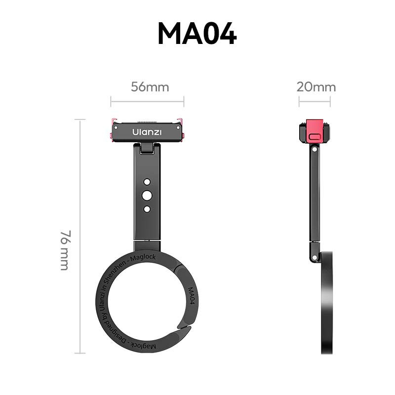 Ulanzi MA04 MagLock – Durable aluminium