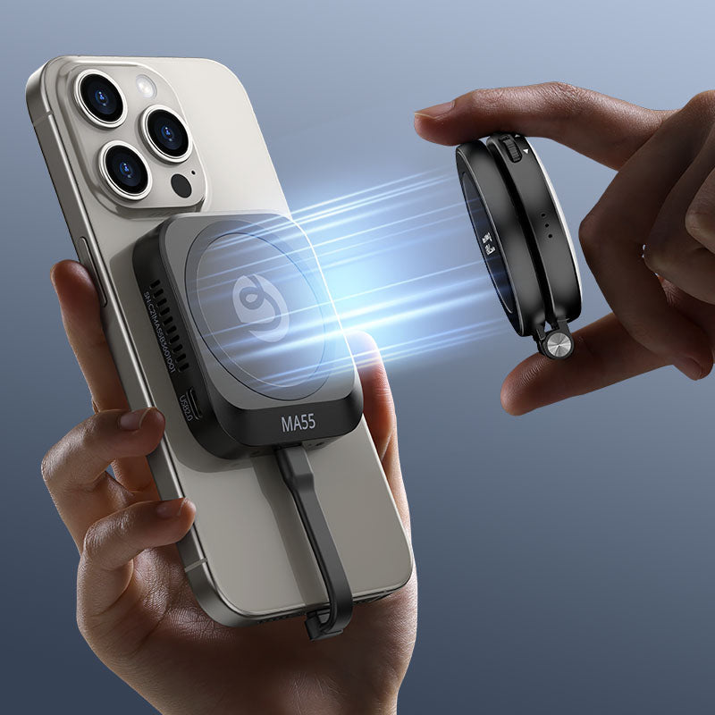 Ulanzi MA55 magnetický SSD box – Magnetic attachment to your phone