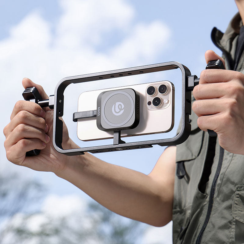 Ulanzi MA55 magnetický SSD box – Part of a mobile rig