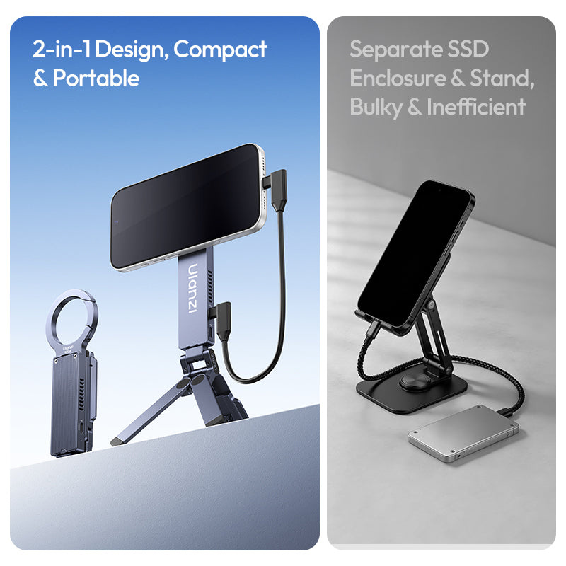 Ulanzi MA58 MagLock SSD box s držákem – 2-in-1 instead of two devices