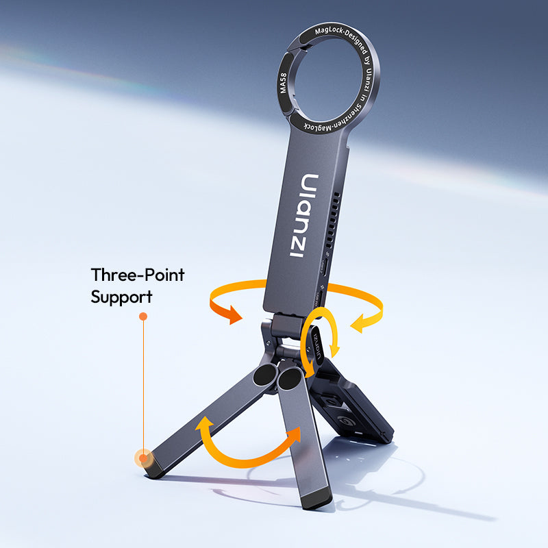 Ulanzi MA58 MagLock SSD box s držákem – Stable three-point support
