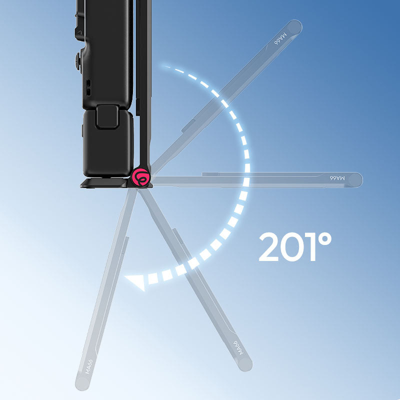 Ulanzi MA66 magnetický ministativ pro DJI Osmo Pocket 3 – Smooth angle adjustment