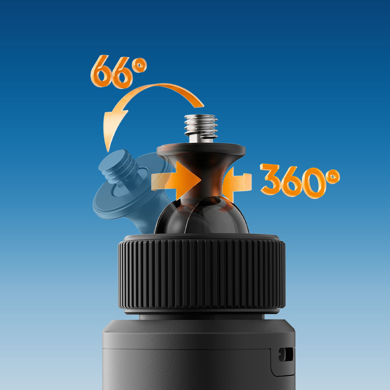 Ulanzi MA93 nabíjecí rukojeť 10 000 mAh se stativem – 360° rotation, 66° tilt