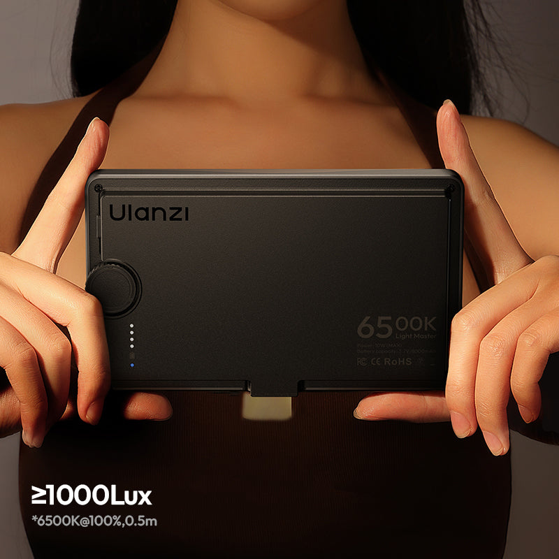 Ulanzi K6500 magnetické video světlo – Over 1000 lx at 0.5 m