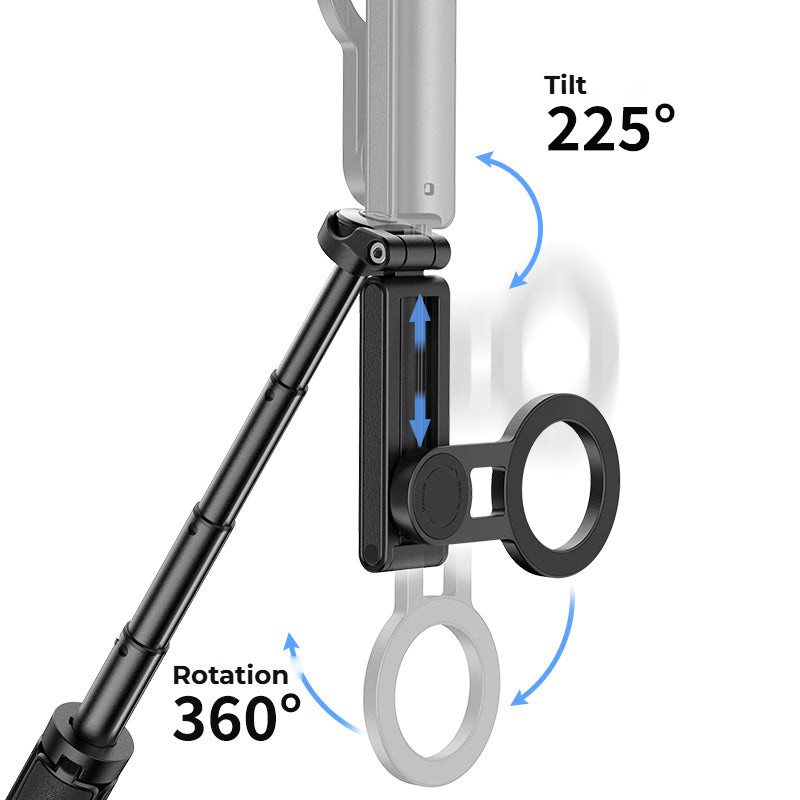Ulanzi JJ03 magnetický stativ – 360° rotation and 225° tilt