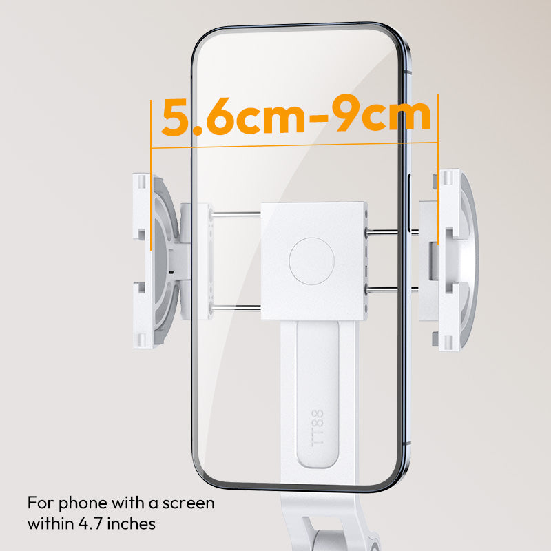 Ulanzi TT88 selfie tyč overhead – Universal clamp for standard phones
