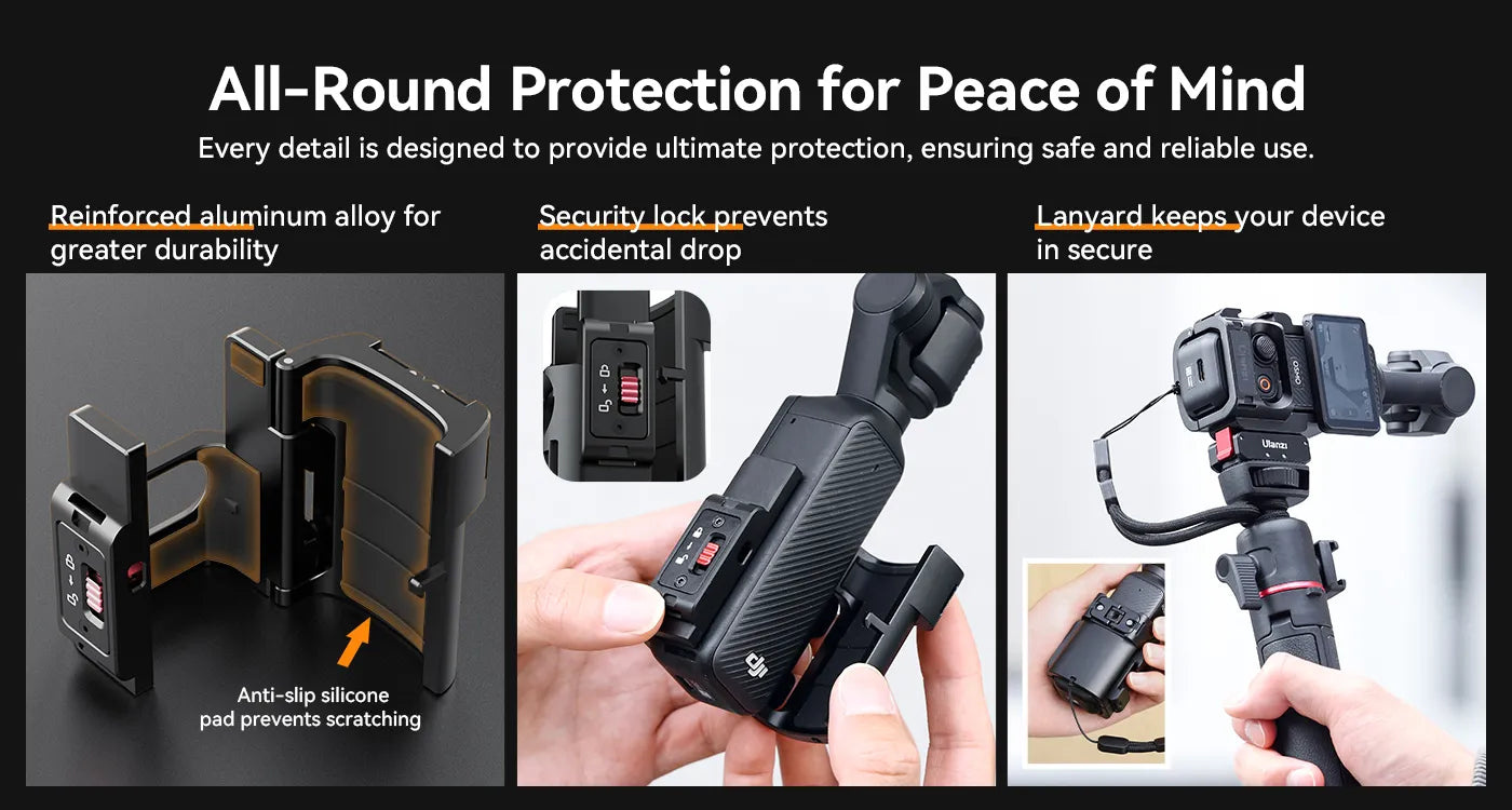 Ulanzi PK-06 adaptér pro Pocket 3 – All-round protection