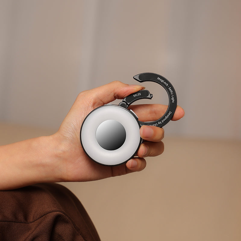Ulanzi ML05 MagLock světlo bílé – A compact ring for your palm