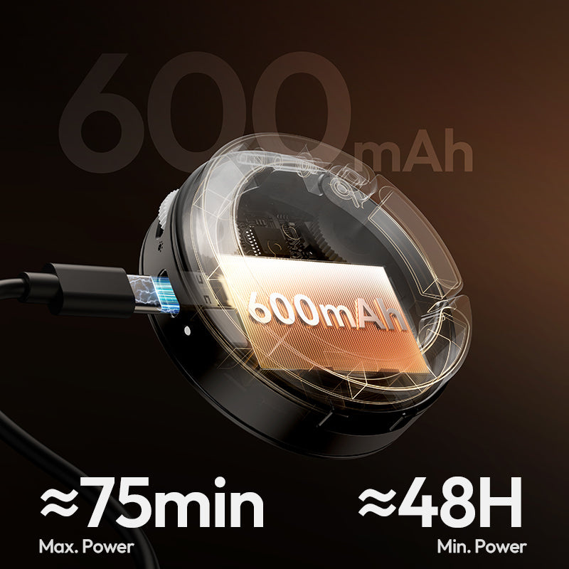 Ulanzi ML05 MagLock světlo černé – Up to 75 minutes of light, 48 hours at minimum