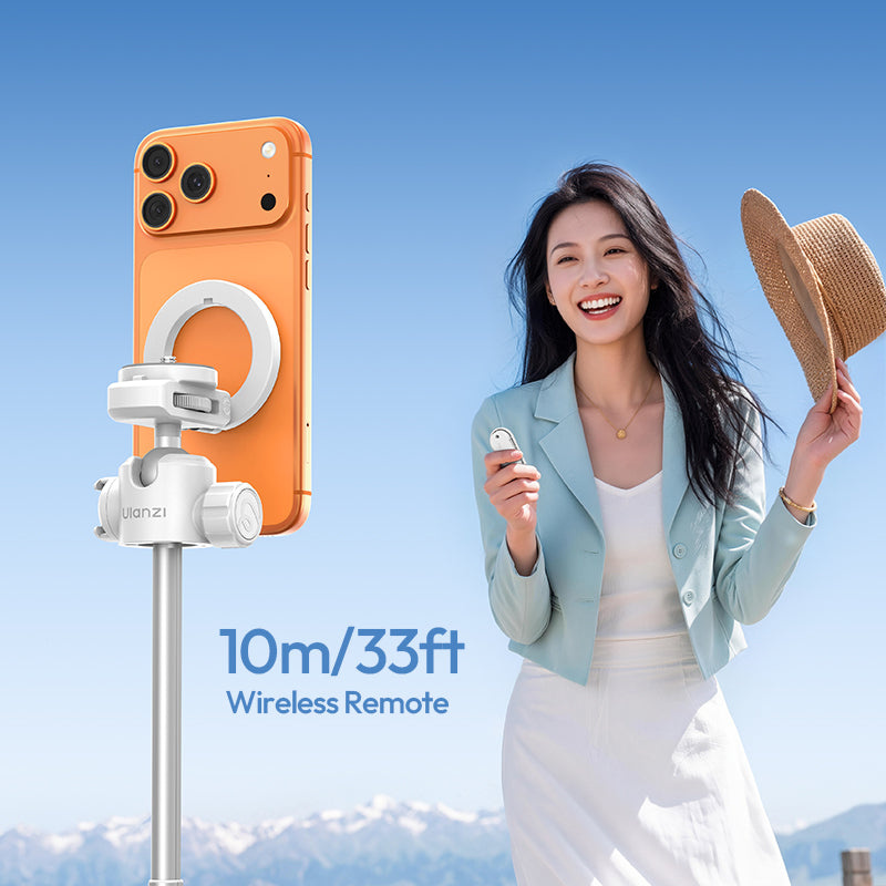 Ulanzi MT-44 M bílá – Wireless remote at 10 m